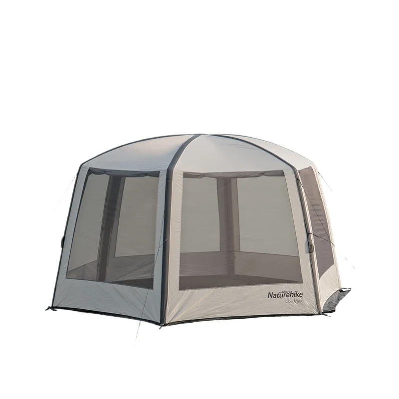 

Шестиугольная надувная палатка, уличный навес, пляжный кемпинг, беседка, защита от дождя и солнца, портативная палатка для помощи при стихийных бедствиях