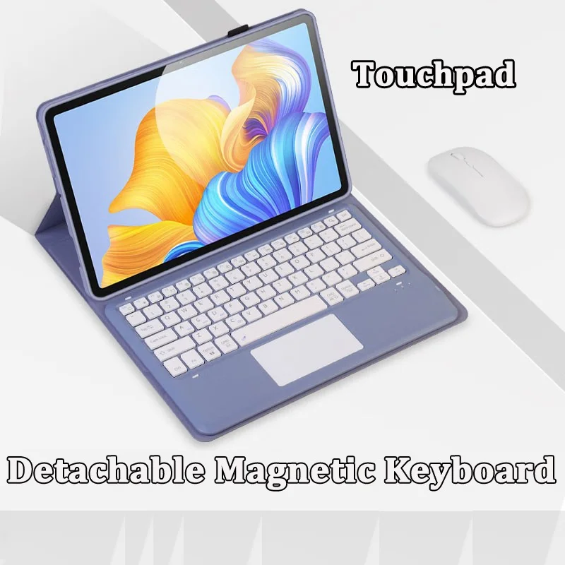 

Touchpad Keyboard Case with Mouse for Huawei Matepad 11.5 2023 Air 11.5 11 2021 for Matepad 10.8 M6 10.8inch Magnetic Keybaord