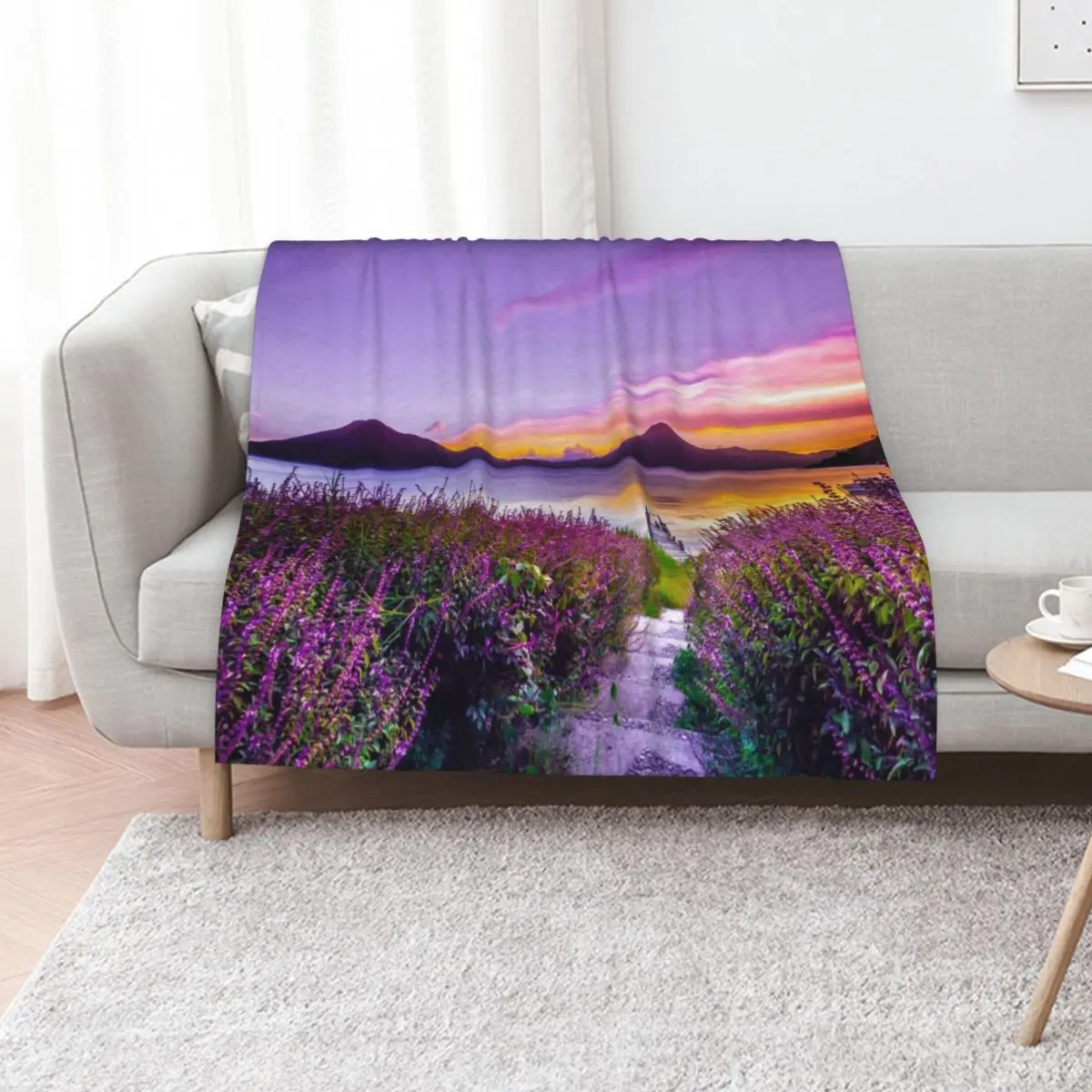 

Lago de Atitlán - Lake in Guatemala Throw Blanket Softest Thins Thin Nap Blankets