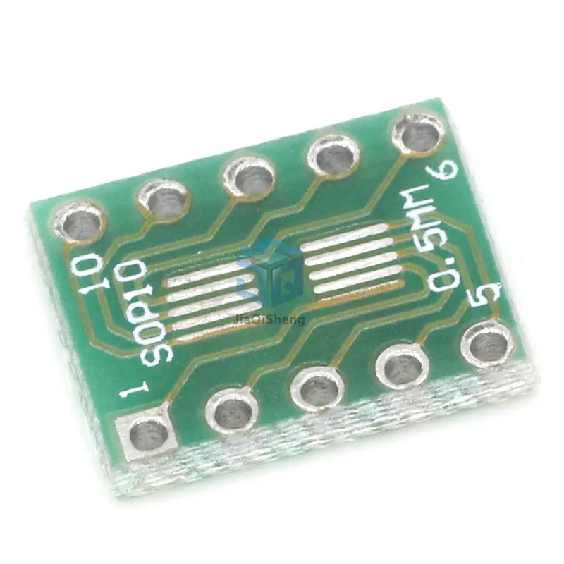 10 pz SOT23 MSOP10 a DIP Transfer Board DIP Pin Board Pitch Adapter