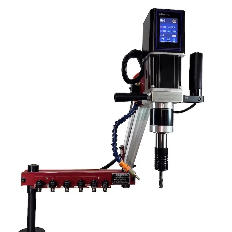 CE 220V CNC M3-M16 Universal Type Electric Tapping Machine Electric Tapper Tapping Tool Power Drilling Taps Threading Machine