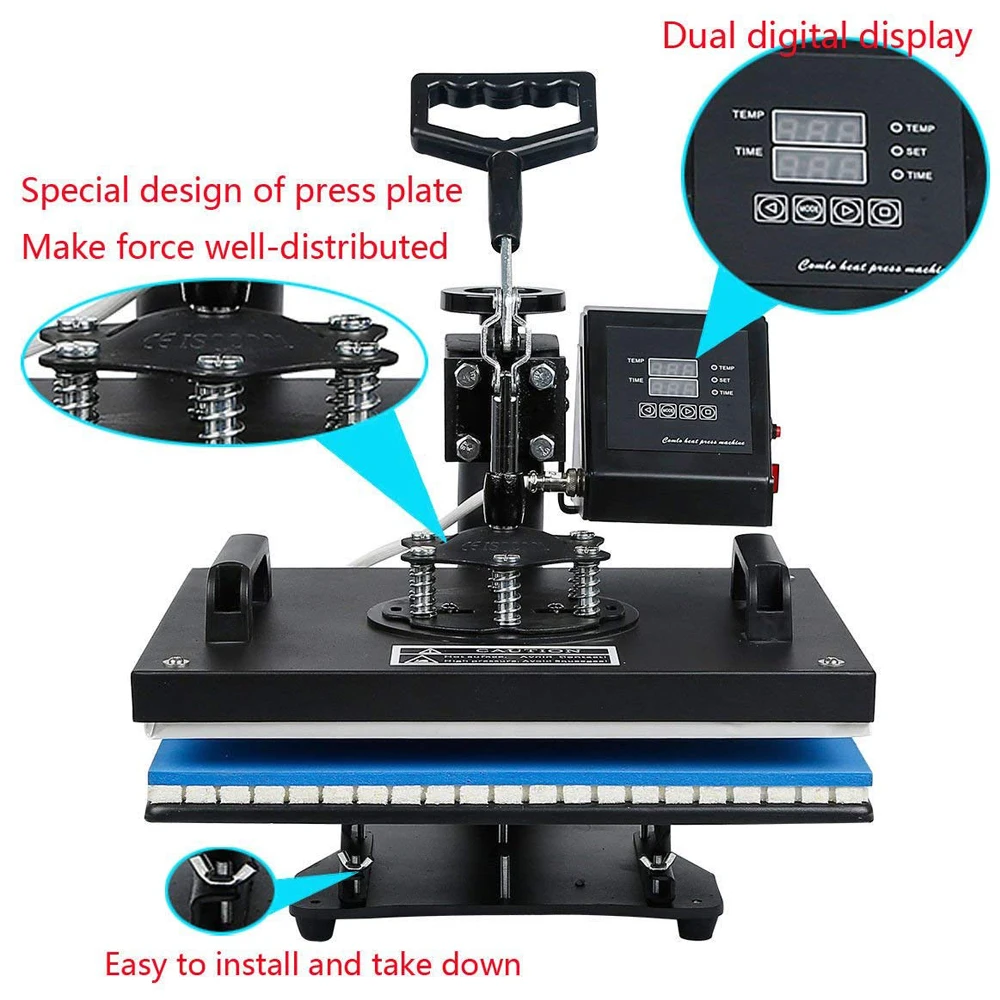 Combo Heat Press Printer Machi - Heat Press Machine recensie en prijs