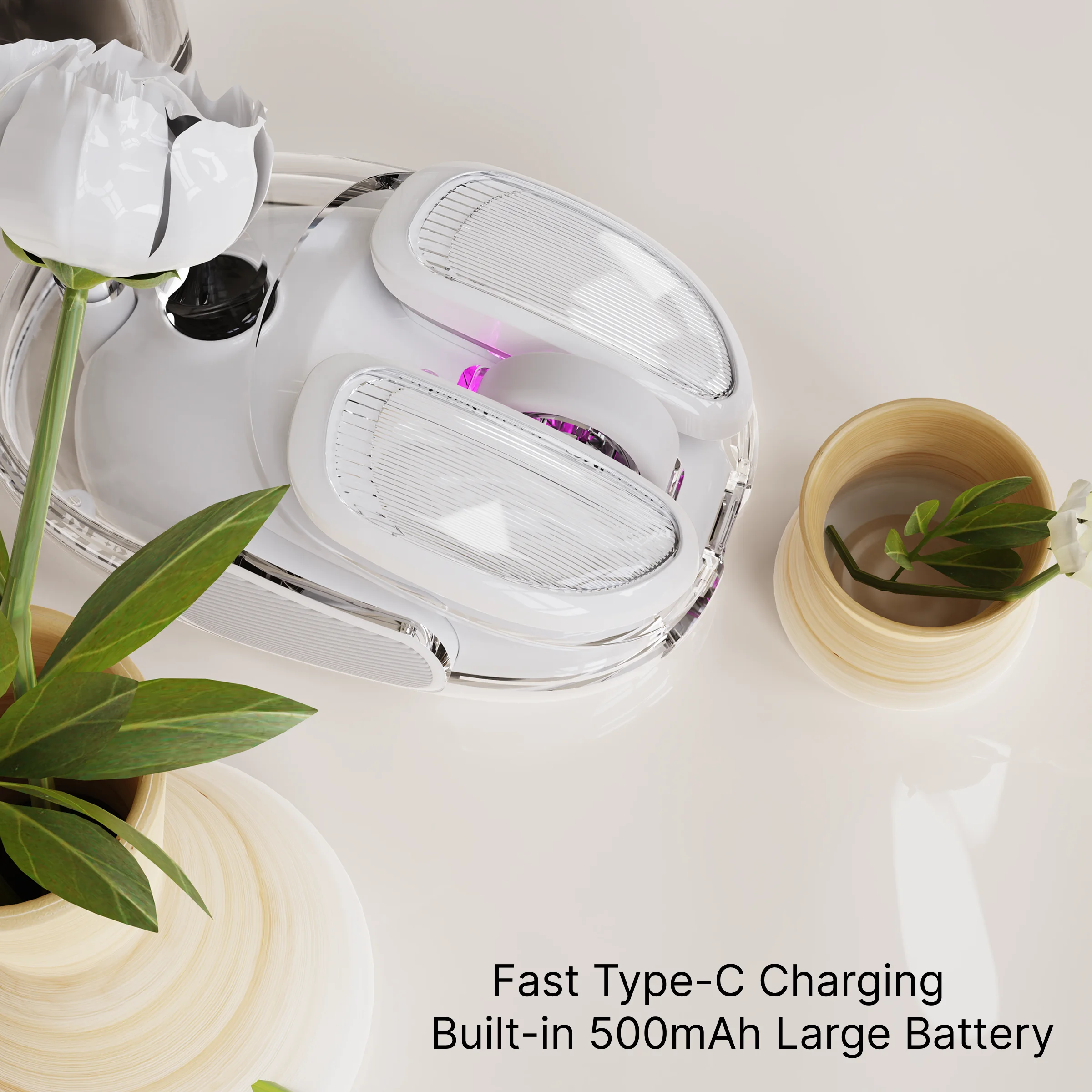 EWEADN Q9 Mini Wireless Mouse Bluetooth 2.4G ชาร์จ,เงียบ,4800 DPI,การชาร์จ Type-C, สําหรับสํานักงาน,เกม,แล็ปท็อป/เดสก์ท็อป