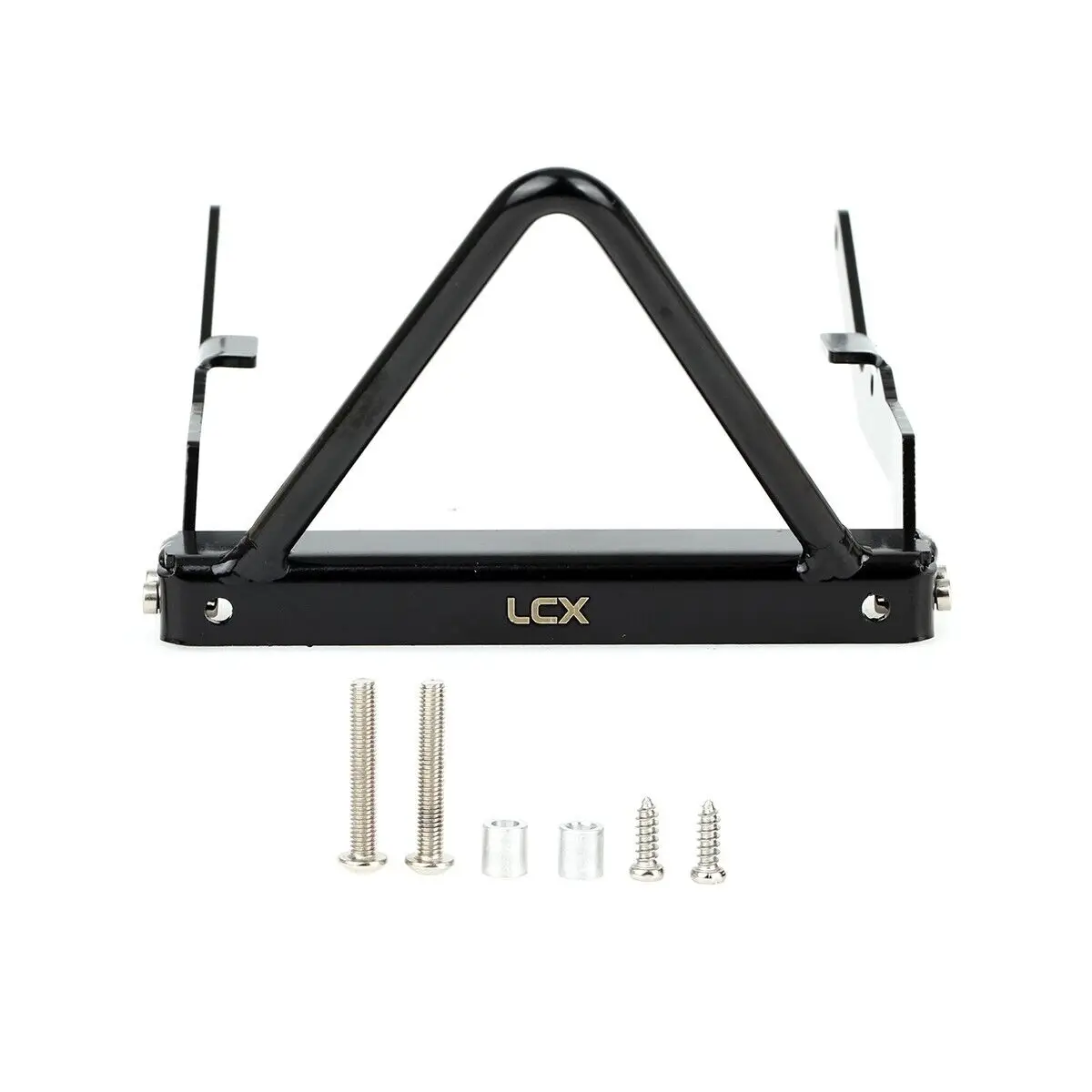 LCX 레이싱 1/10 RC 크롤러 자동차 메탈 프론트 범퍼 세트 (액시얼 UTB10 카프라 업그레이드 부품 액세서리용)