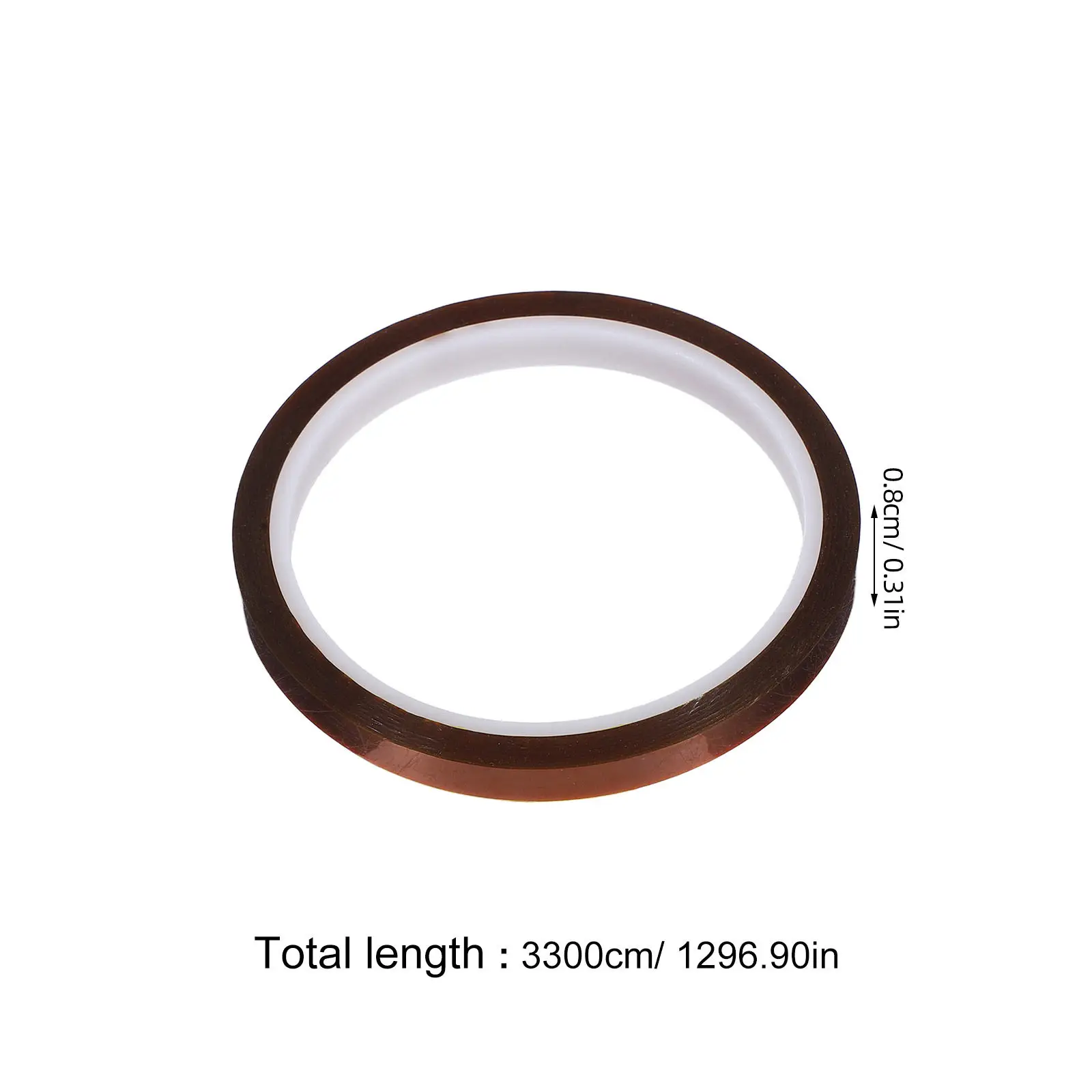 3 Rolls Heat Transfer Tape High Temperature Resistant Adhesive Tape for Sublimation Press Sublimation Printing Vinyl Electronics