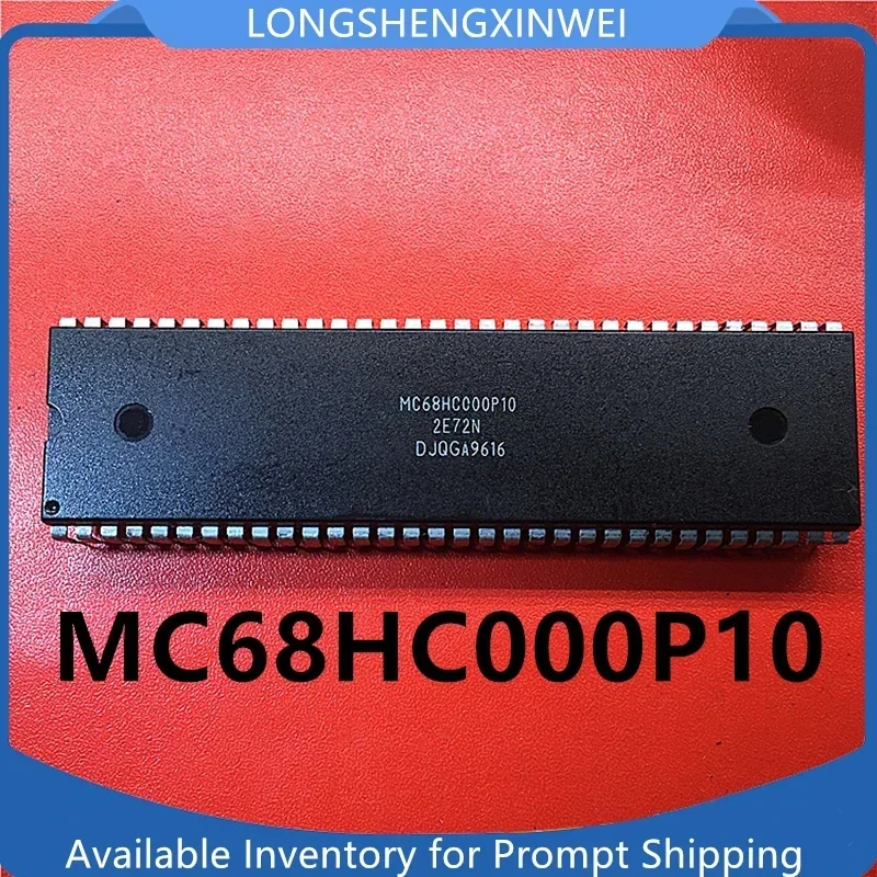 1PCS MC68HC000P10 MC68HC000 New Original Microprocessor Direct Insert DIP-64#5/26
