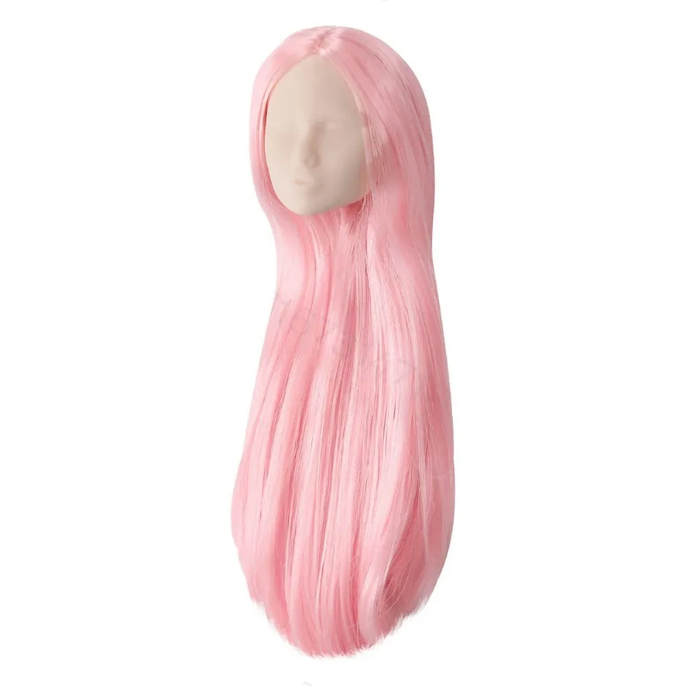 

Fashion No Makeup Head Nylon Hair Long Hair 1/6 Heads White Skin Supermodel Bald Head Practice Makeup