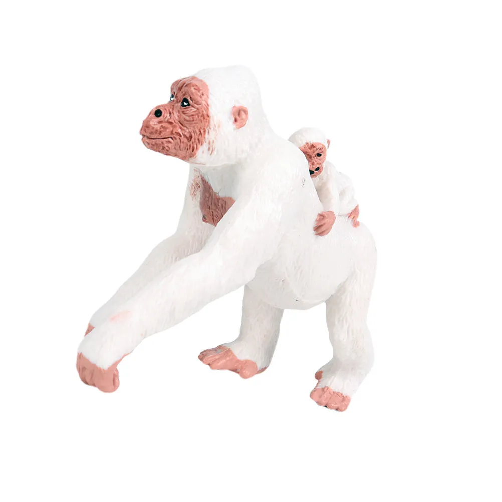 

Реалистичная фигурка дикой обезьяны: развивающая игрушка для детей, улучшающая познание животных, коллекционный предмет декора