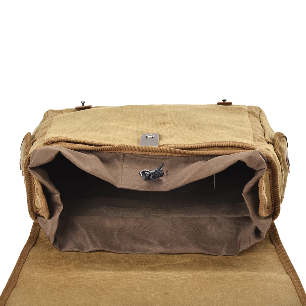 Waterproof Side Bags For Motorcycles Vintage Saddlebag Messenger Pack Rider Pannier Motorcycle Riding bag Travel Bag