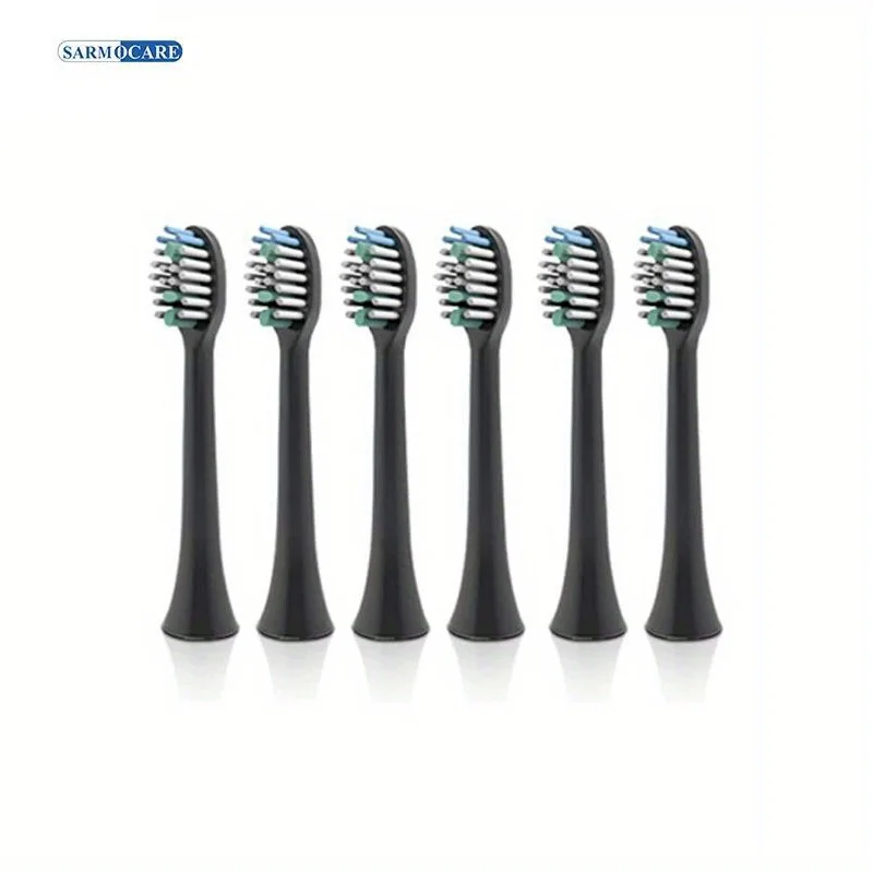 

10Pcs Sarmocare S100 Toothbrushes Head Ultrasonic Sonic Electric Toothbrush Replacement Toothbrush Heads