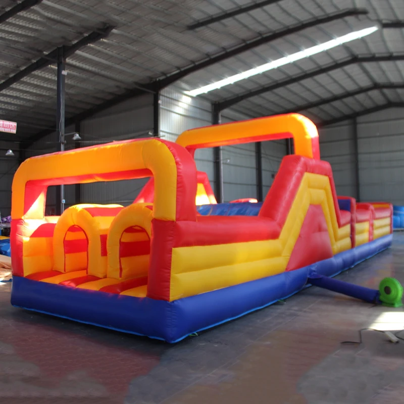 Hot Sale Inflatable Toys Children Adult Park Outdoor Giant Durable Inflatable Obstacle Training Bounce House