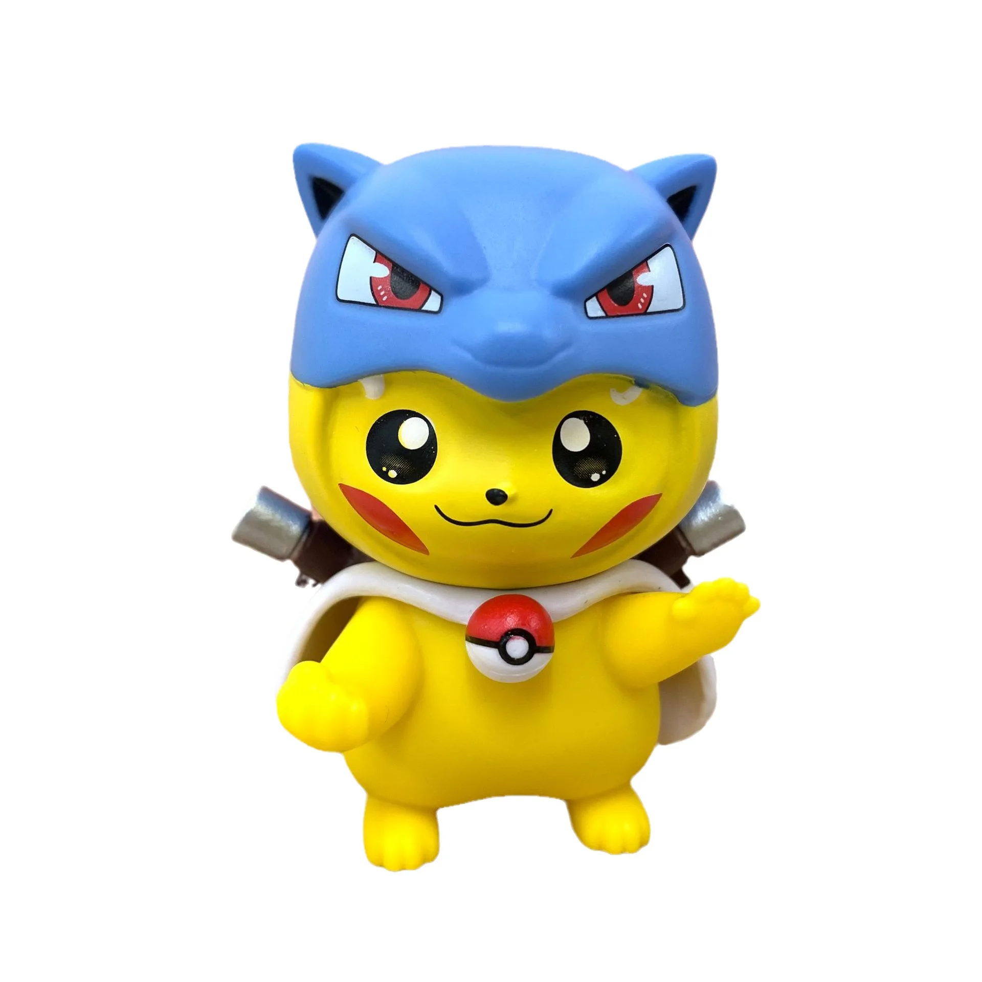 Figuras Anime Pokemon para Crianças, Pikachu, Bulbasaur, Gengar, Blastoise, Charizard, Modelo Colecionável PVC Bonito, Presente Toy, 8-9cm