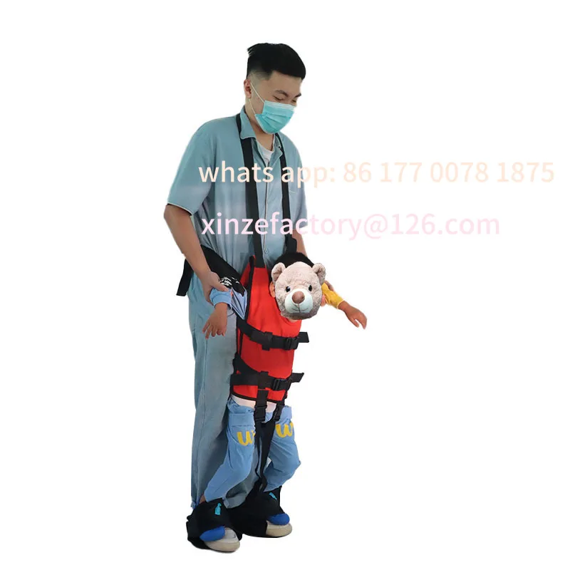 Customizable Children Mobility Vest Outdoor Exercise Cotton Breathable Adjustable Mobility Vest Leg Movement Assistance