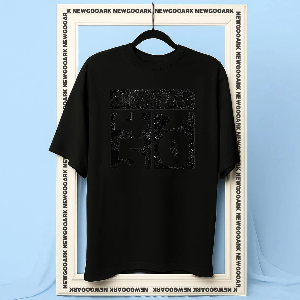 Oldometer Odometer Funny 50Th Birthday t-shirt woman man Casual cotton printed t shirts Adult O-neck summer outdoors tee