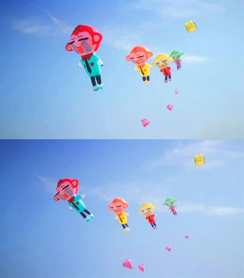 free shipping monkey kite flying cometas infantiles kites for kids kite surfing vlieger pendant outdoor toys weifang animal kite