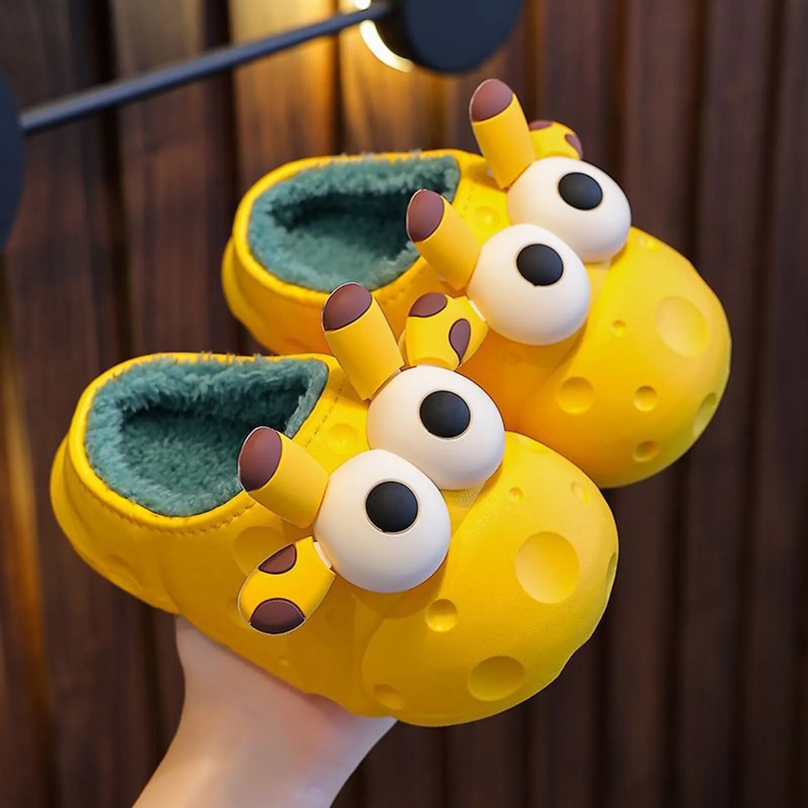 

Slippers Toddler Toddler Infant Kids Baby Warm Shoes Boys Girls Cartoon Soft Soled Slippers Fuzzy Slippers for Girls