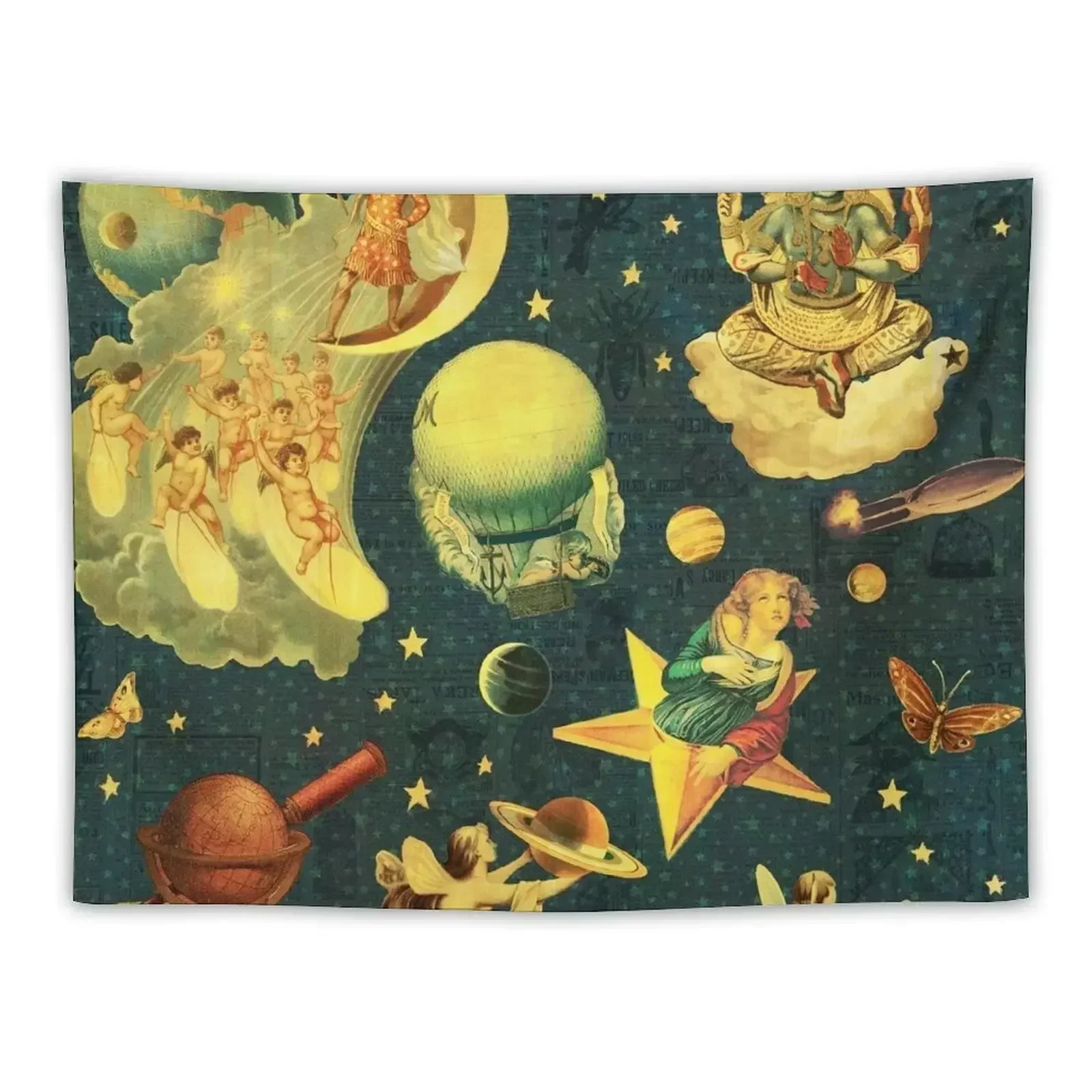 

smashing mellon collie star 2021 Tapestry On The Wall Home Decor Aesthetic Tapestry