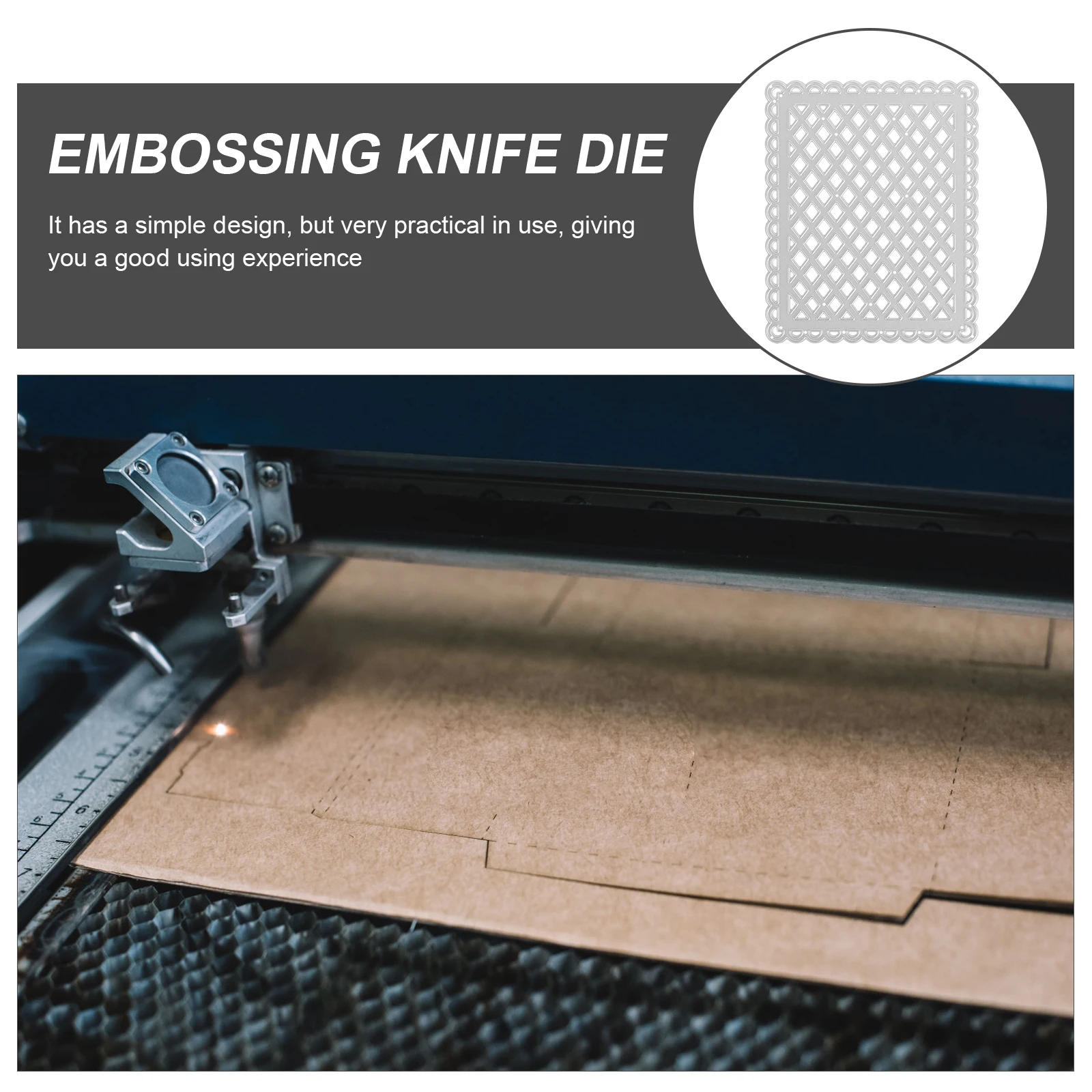 

Rectangle Grid Frame Cutting Die Silver DIY Carbon Steel Mold for Scrapbook Card Making Embossing Paper Craft Tool PARTY CUTTING