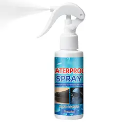 Spray impermeabilizzante per scarpe Spray protettivo per scarpe in tessuto Spray di lunga durata 120ml Nano Protezione Strumento di protezione per scarpe antipioggia per