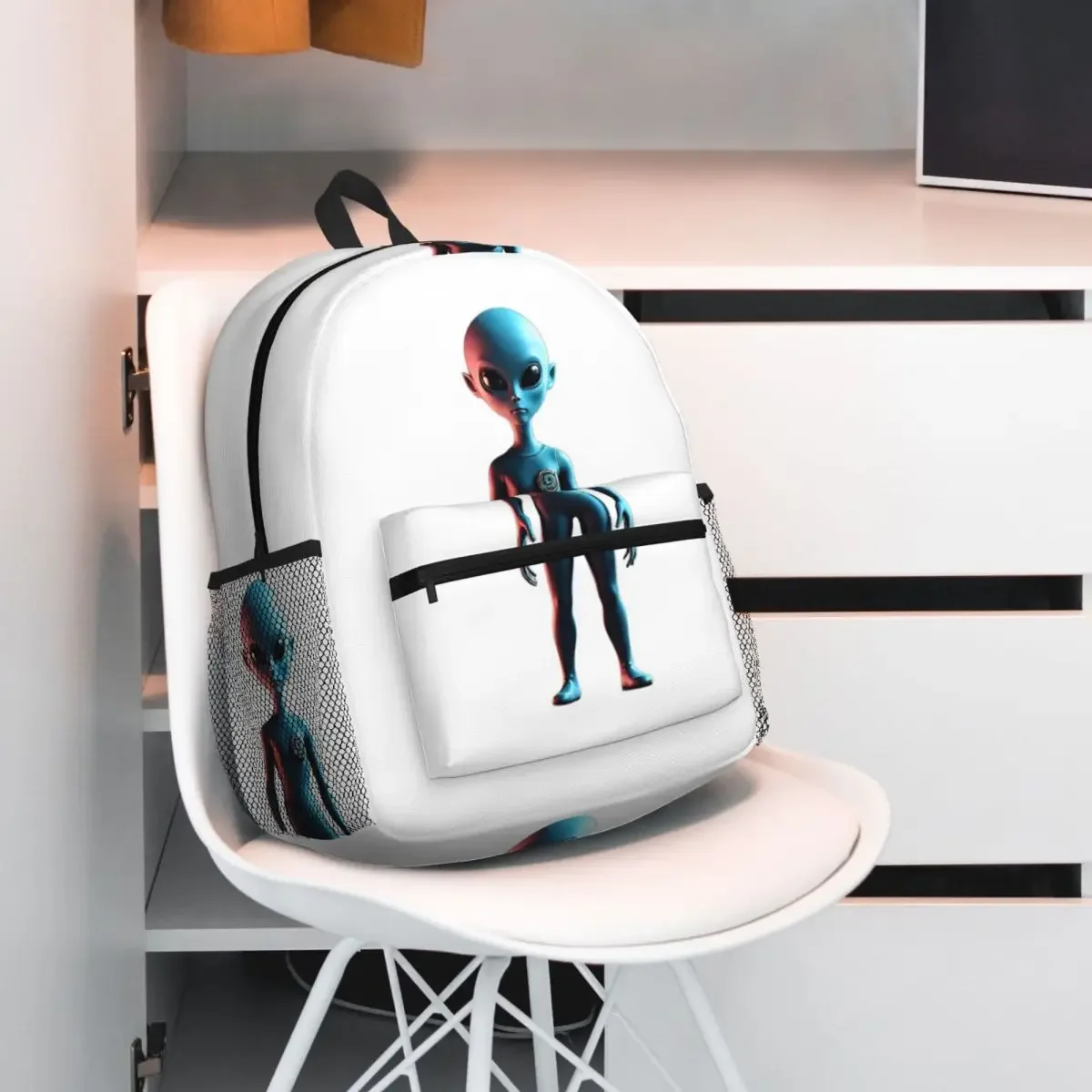 

Рюкзак Alien, рюкзак большой емкости для мальчиков и девочек, школьная сумка, сумки на плечо для мужчин и женщин