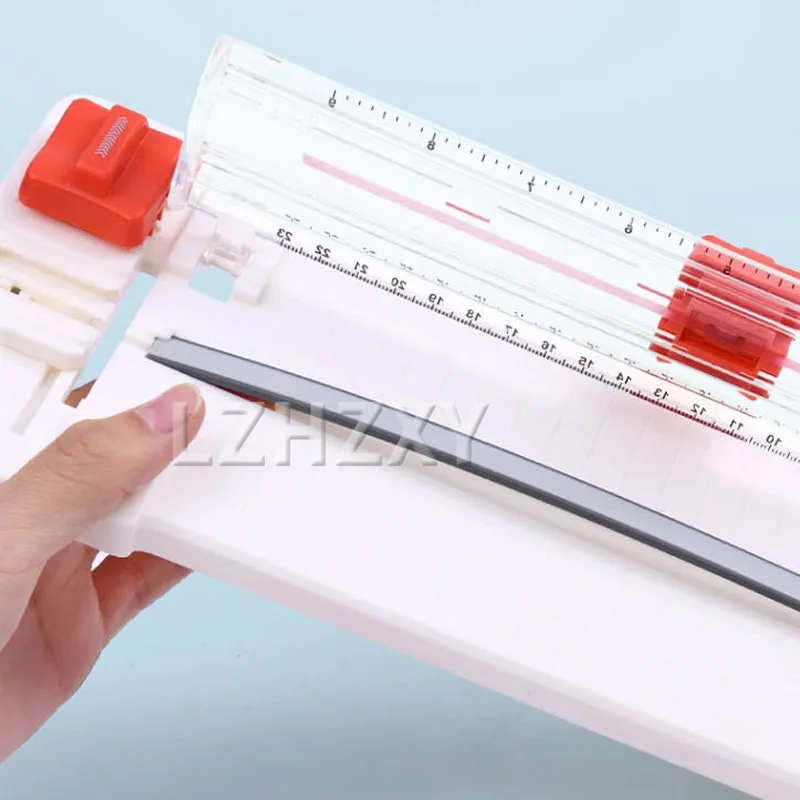A4 Paper Cutting Guillotine Paper Cutter with Pull-out Ruler for Photo Trimmers Scrapbook Lightweight Cutting Mat Machine