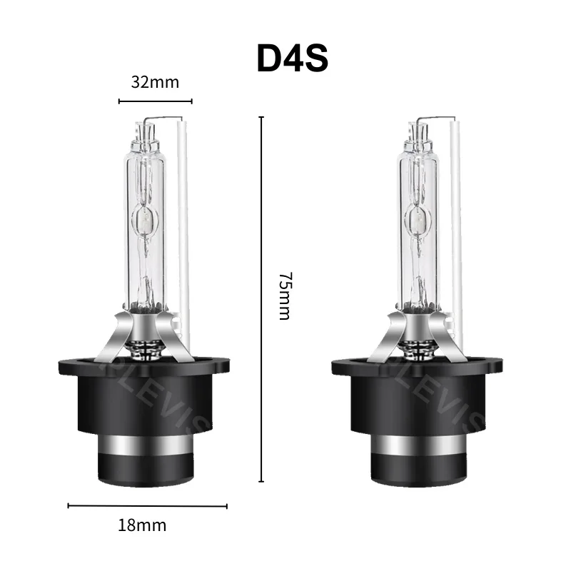 Substituição do farol do carro de D4S, bulbos da lâmpada do xenon do baixo feixe, 6000K, 9V-16V, 9000LM, 70W, Mazda CX-5 D, 2012, 2013, 2014, 2015, 2016, 2017, 1 par