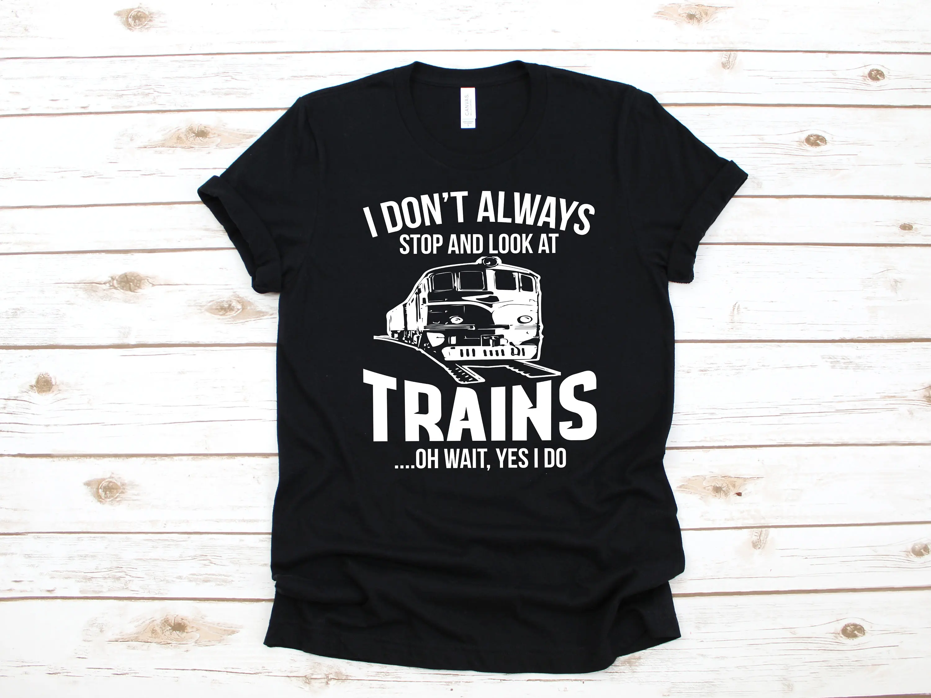 Funny Train Watcher Conductor Railroad Cute T Shirt SweaT Long Sleeve Child Apparel