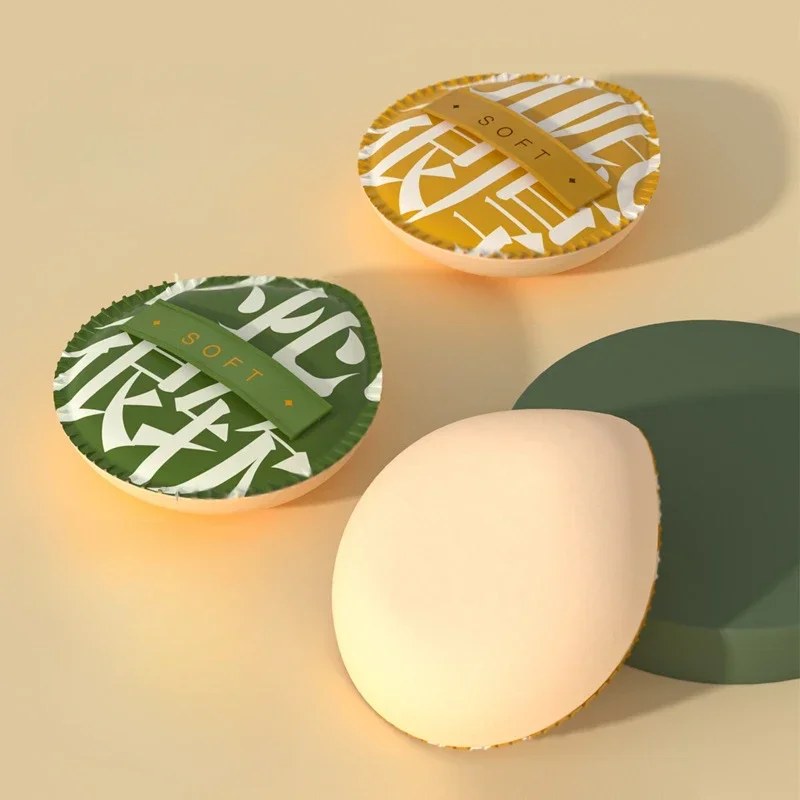 1PC Thickened And Ultra-soft, Wet And Dry, The Cushion Puff That Does Not Absorb Powder, And Used Exclusively For Foundation