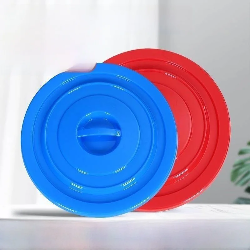 

Thickened Plastic Trash Can Lid Single Buy Accessory Large round Water Bucket Lid for Garbage Can Sewage Cleaning Tools