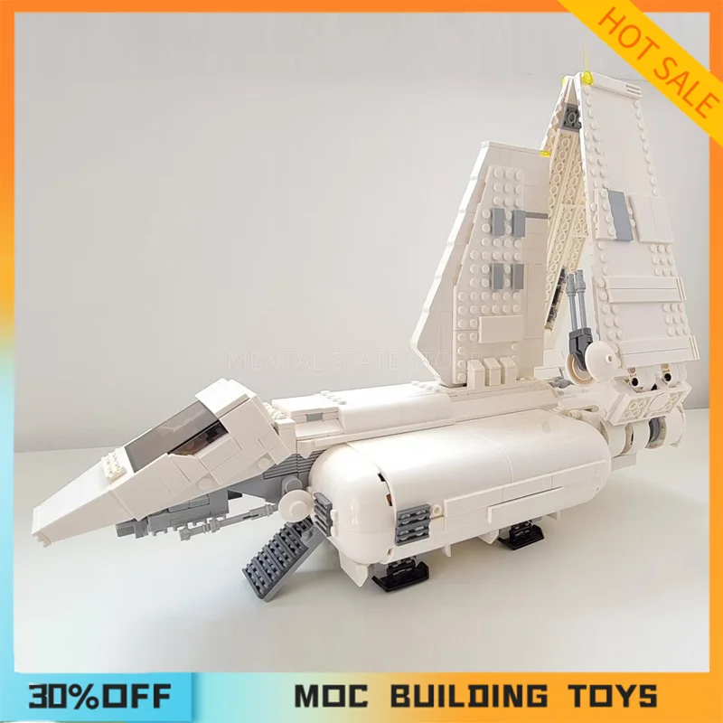 

940PCS Customized MOC Sentinel-class Imperial Landing Craft Model Building Blocks Technology Bricks Creative Toys Holiday Gifts