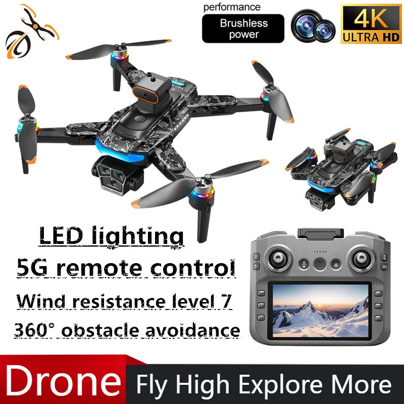 

A14 Pro Max Drone Professional 4K cameras Brushless 4.5-inch Remote Control Screen Remote Control Aircraft Obstacle avoidance