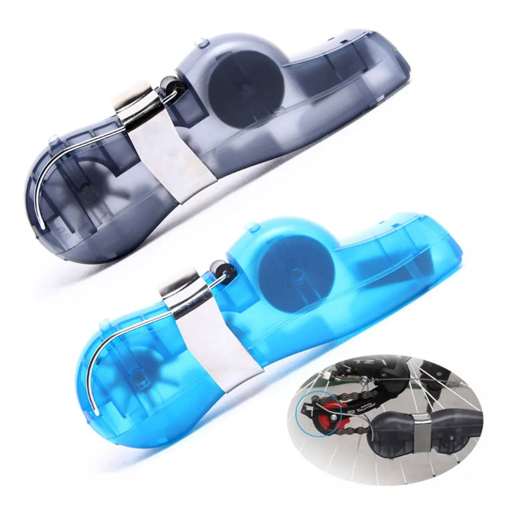 

Chain Washer Bicycle Chain Cleaning Wash Tool Portable Universal Cycling Dust Remover Blue