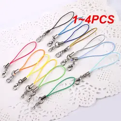 1~4PCS U Disk Lanyard Convenient Durable Rope Keychain Hook Key Chain Mobile Phone Straps Trend Pendant Safe Minimalist