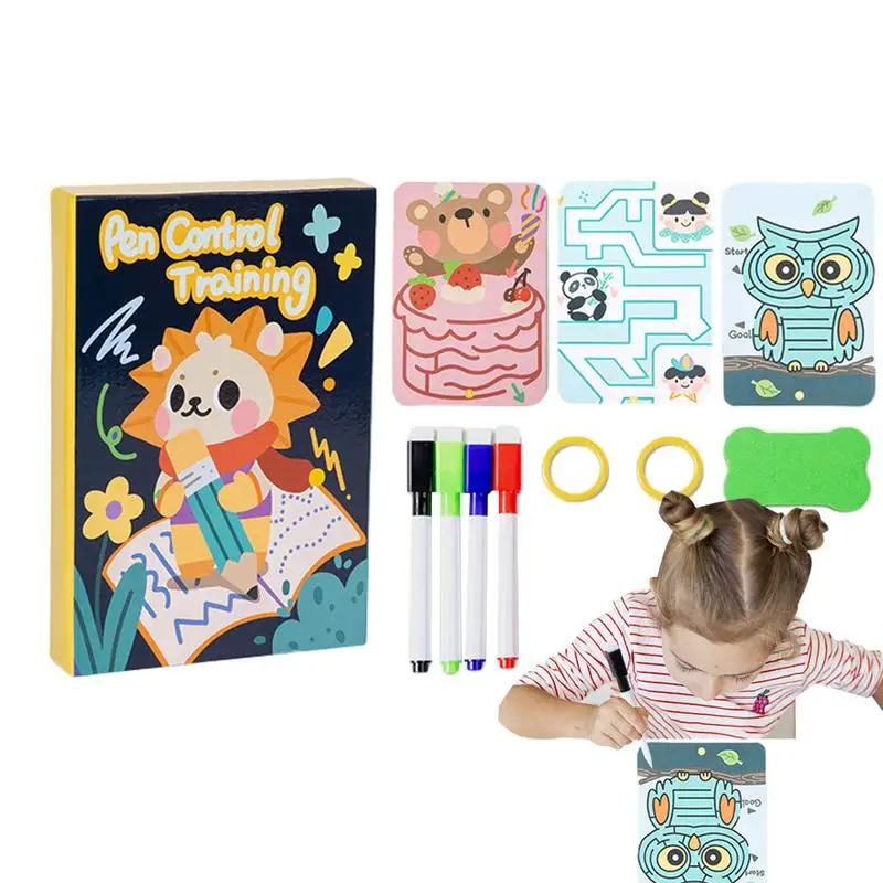 Учебная-книга-для-рисования-с-управлением-ручкой-книга-для-рисования-каллиграфии-для-детей-многоразовая-книга-для-практики-письма-книга-для-рисования-для-детей-3-5-лет