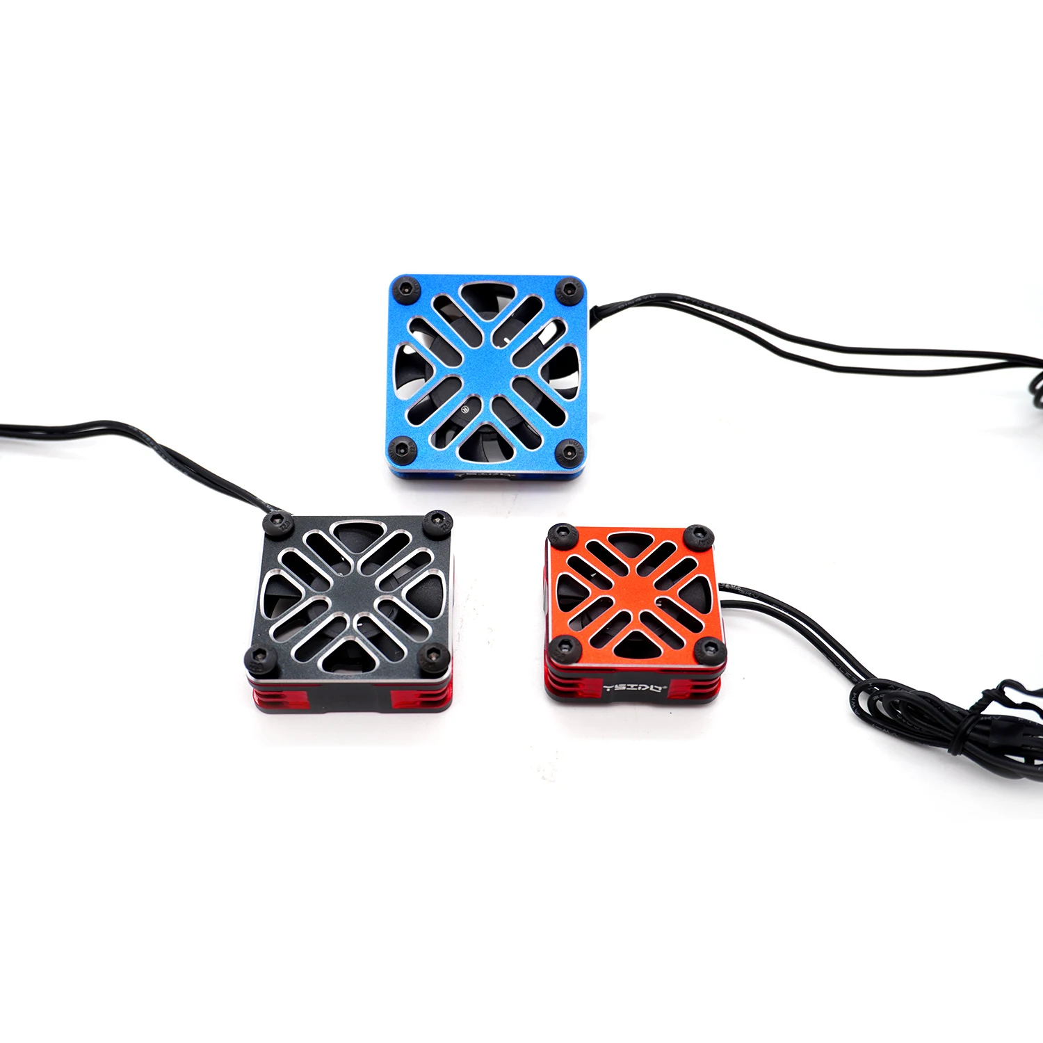 RC موتور و ESC غطاء مروحة التبريد 30 مللي متر 35 مللي متر 40 مللي متر لوحة حماية ل ARRMA TRAXXAS محوري Hobbywing EZRUN HSP RC محرك السيارة ESC #5