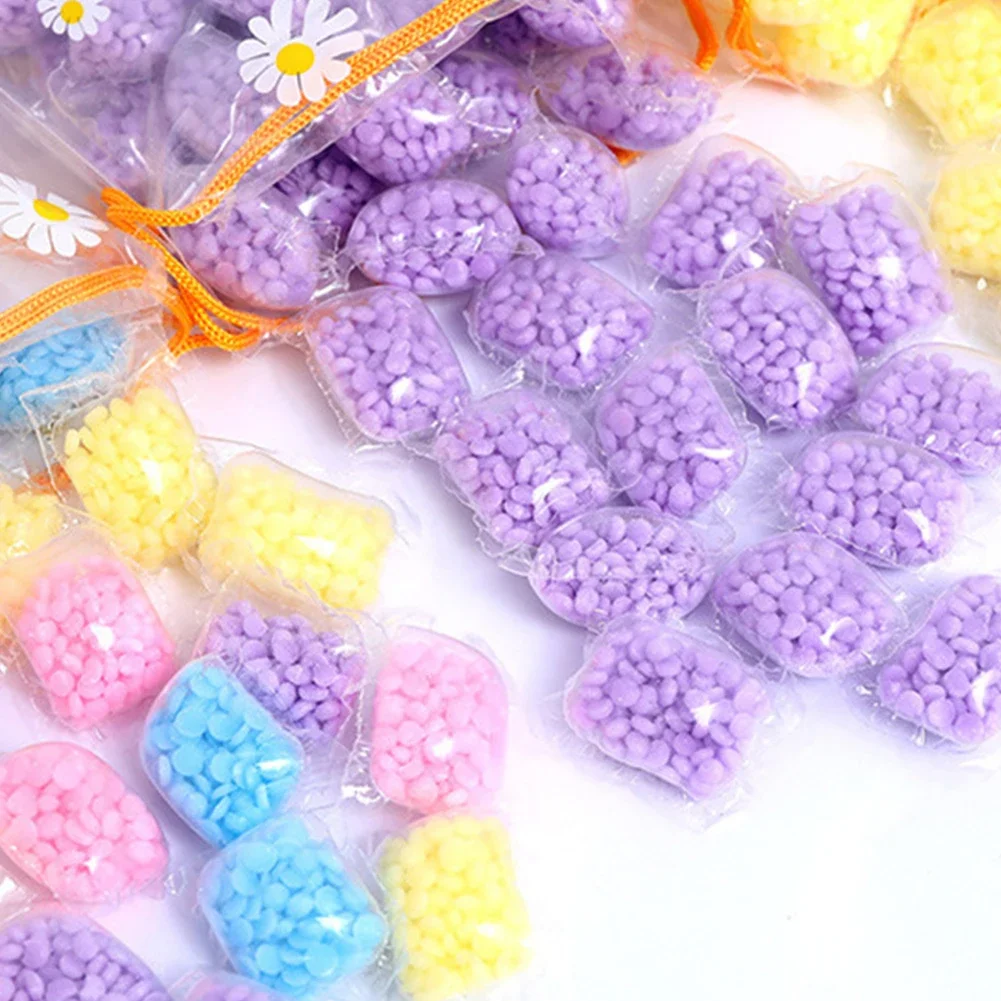 10Bag/Lot Magic Laundry Scent Beads Granule Clean Clothing Increase Aroma Refreshing Supple Water Soluble Aromatherapy Burst New