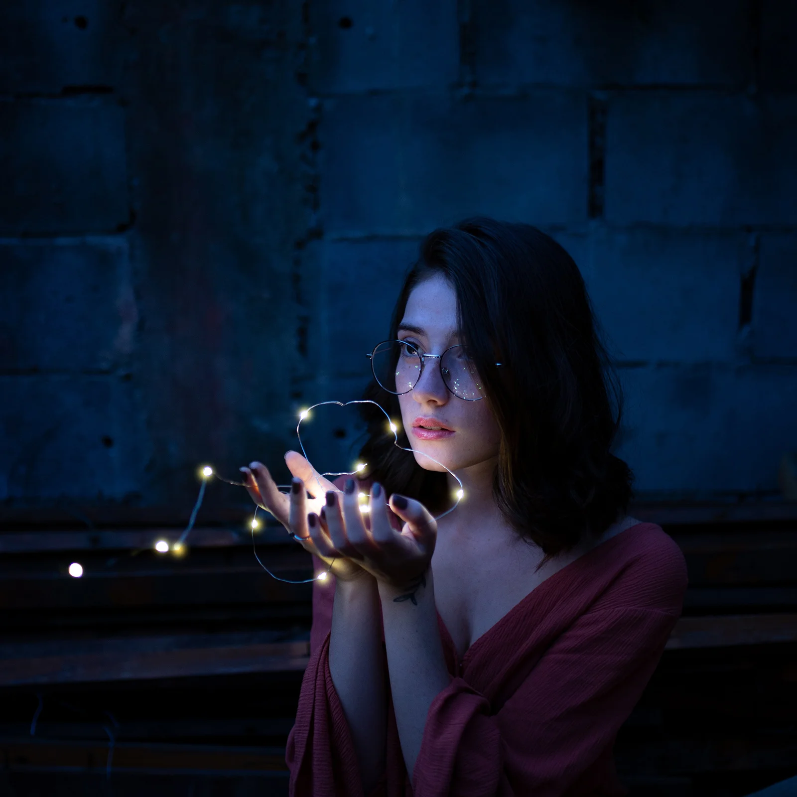 

1pc Light Warm Copper Wire For Gift Box Packing Packing String Lamp Decor Holiday Party Wedding Small String Lights