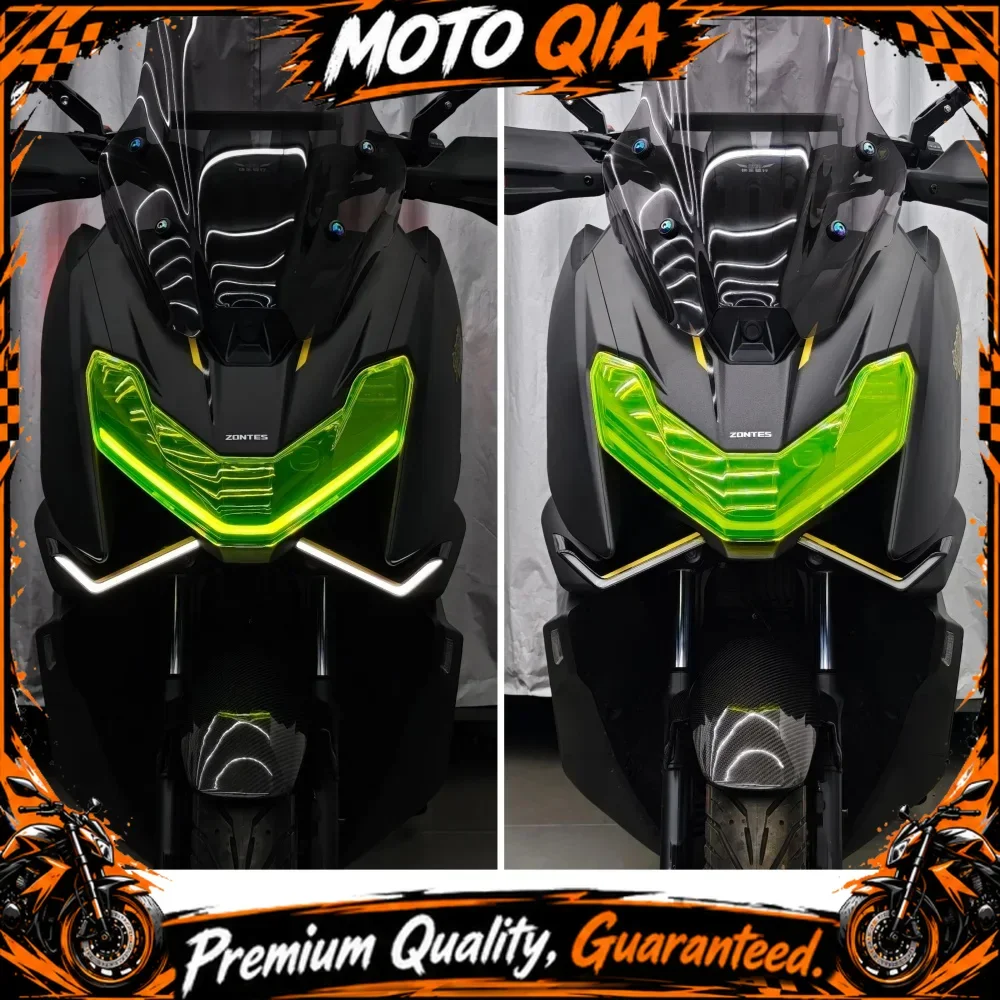 【High Quality】For ZONTES 125X 150X 175X headlight protector ZT 125X 175X 150X headlight decorative cover