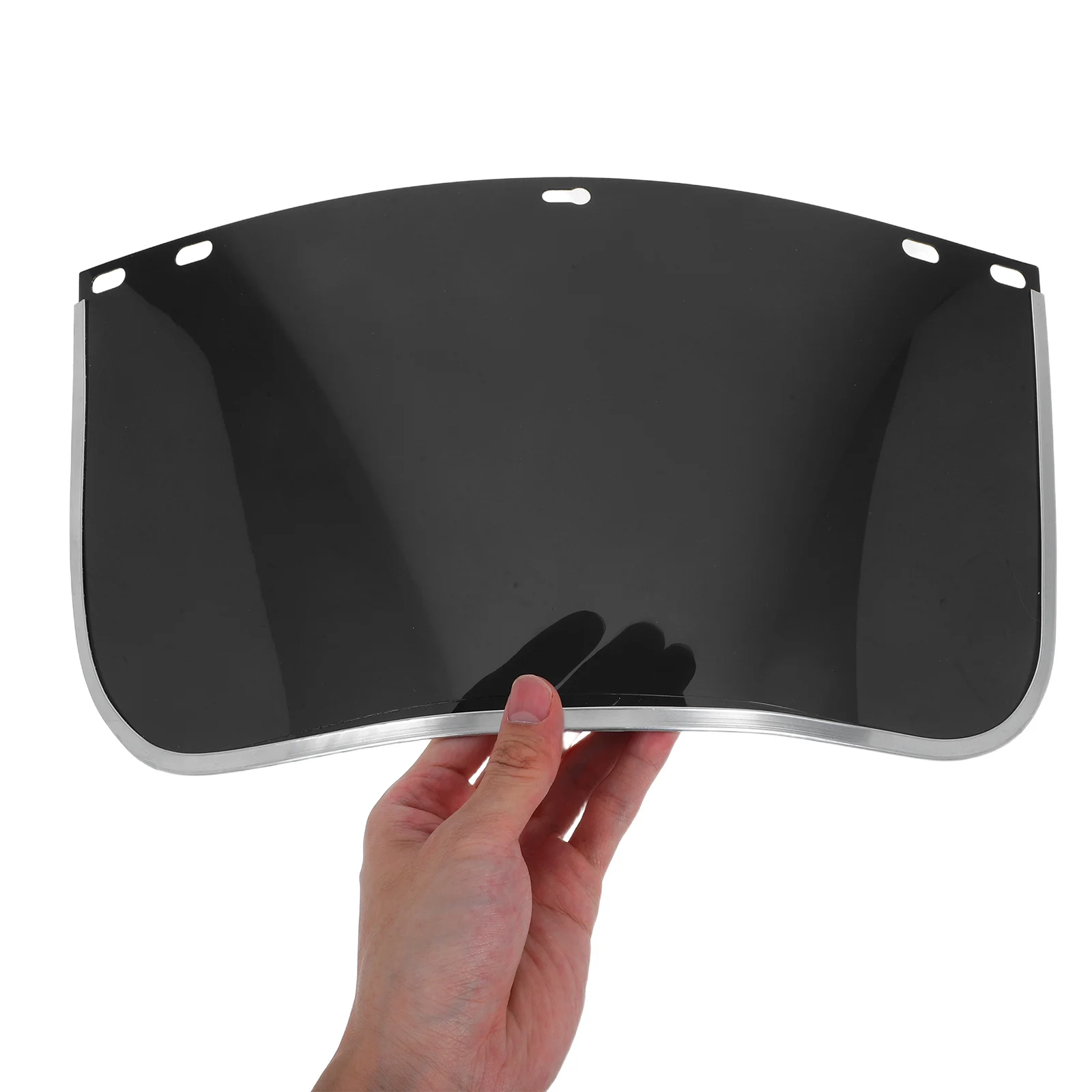 

2Pcs Hard Hat Shield Visor 1Mm Thick Heat Resistant Welding Face Protector for Grinding Cutting Safety Equipment Accessory