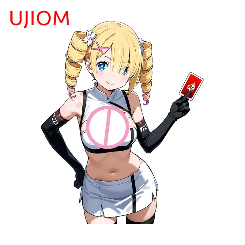 UJIOM Beatrice Cute Wall Sticker High Quality Interesting Scratch Proof Decal Suitable for Computer Case Air Conditioner Decor