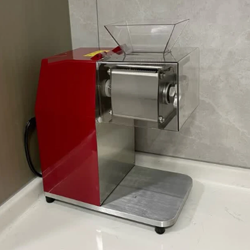 Restaurant Meat Cutter Machine Stainless Steel Knife Detachable Automatic Fresh Meat Slicer Dicing Machine