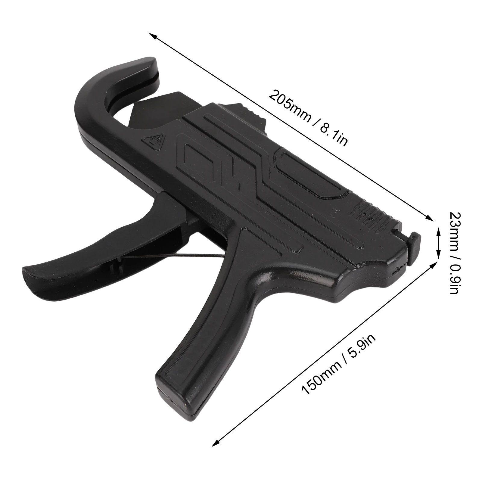 يده قاطع الأنابيب 42 مللي متر قاطع الأنابيب البلاستيكية يده قاطع المواسير أداة ل PEX PPR الأنابيب البلاستيكية خراطيم مطاطية أسود