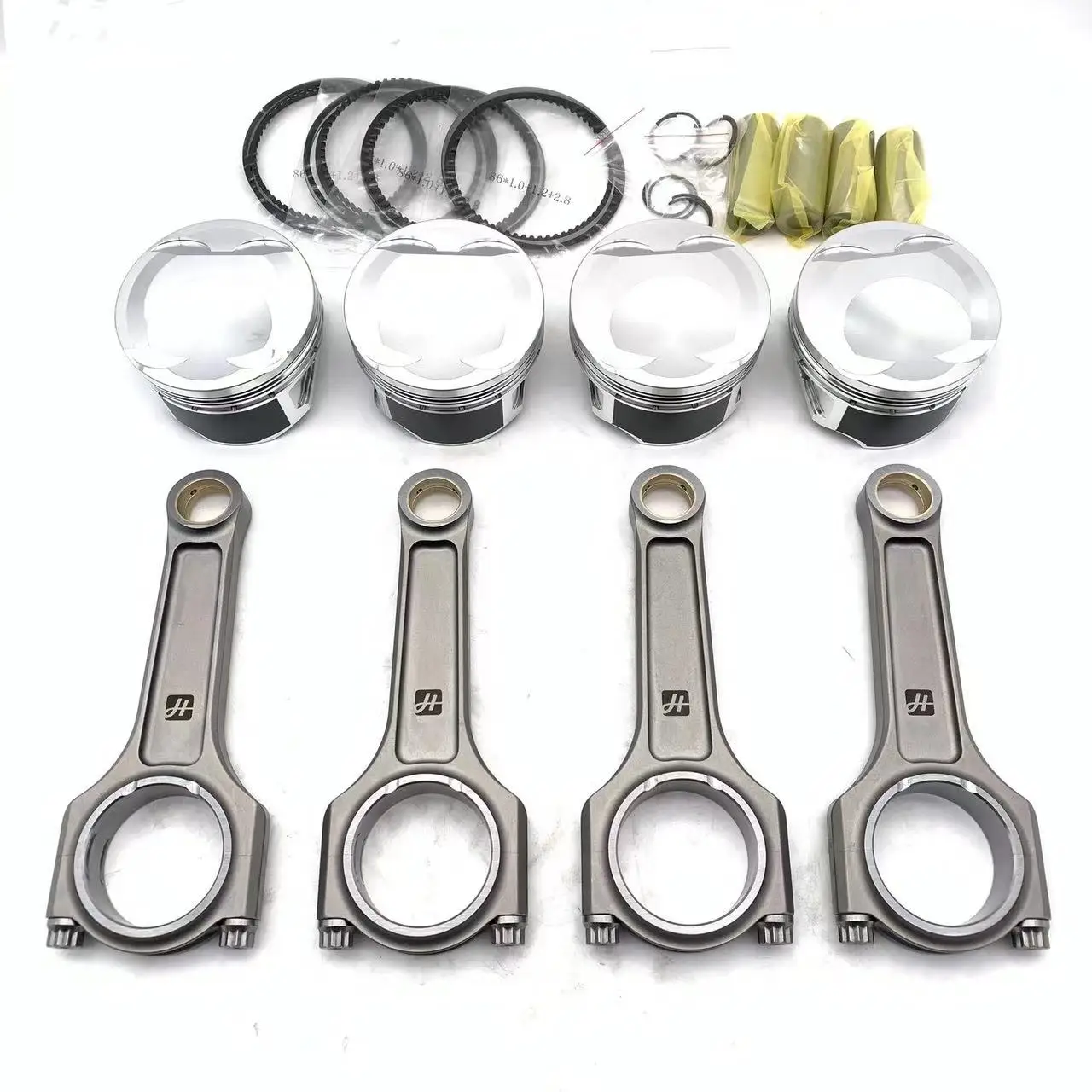 

Комплект кованых поршней и шатунов G4KF G4KH 9.5:1 для Hyundai Genesis Coupe 2.0T Theta