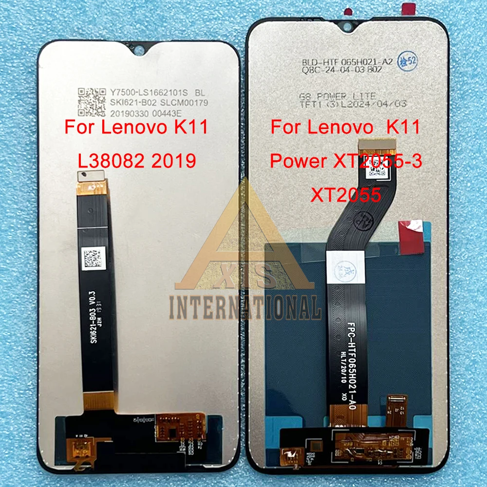 

Grade AAA For Lenovo K11 Power XT2055-3 XT2055 LCD K11 Power Display Screen+Touch Panel Digitizer For Lenovo K11 L38082 2019 LCD