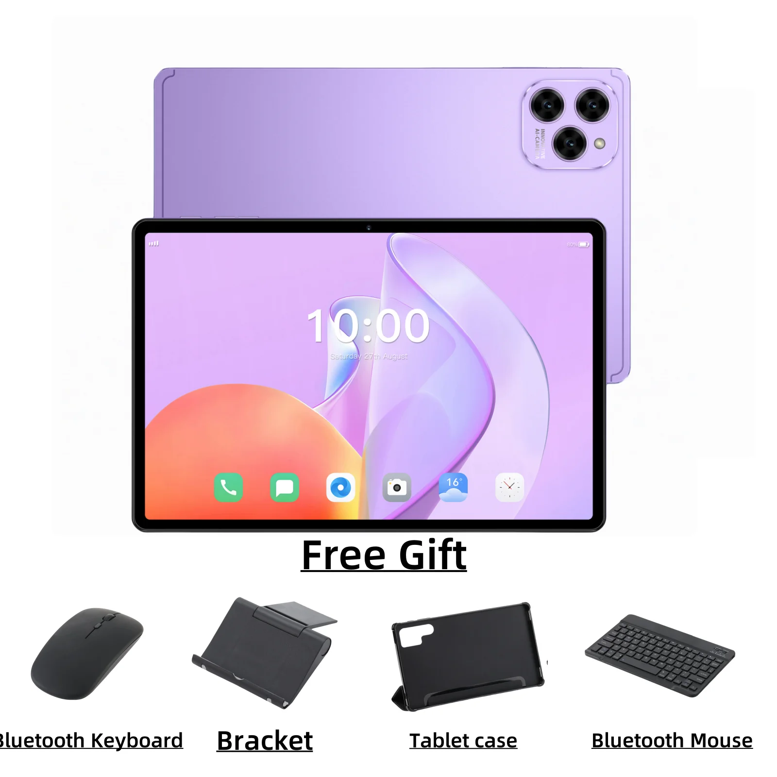 Pad 16 Pro 10.1 inch Android 15 16GB+1TB Dual Card Tablet 10000mAh
