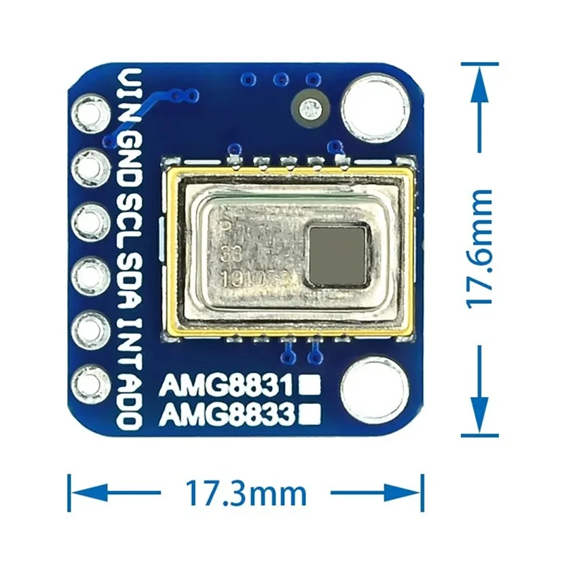 AMG8833 IR 8X8 Thermal Imager Array อุณหภูมิเซนเซอร์โมดูล 8X8 เซ็นเซอร์กล้องอินฟราเรด