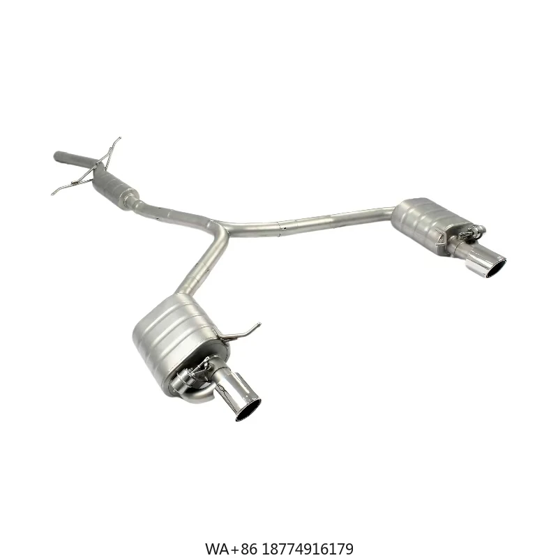 

Высококачественная выхлопная система для водосточной трубы Q5 2.0T/3,0T с каталитической задней частью Cat с клапаном, материал из нержавеющей стали