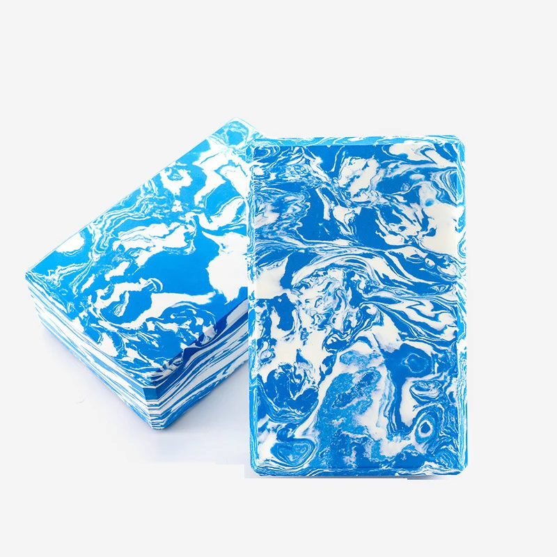 Two Pieces Of Yoga Bricks High Density EVA Anti Slip Yoga Foam Bricks Gradient Color Durable Comfortable Yoga Bricks New 2025