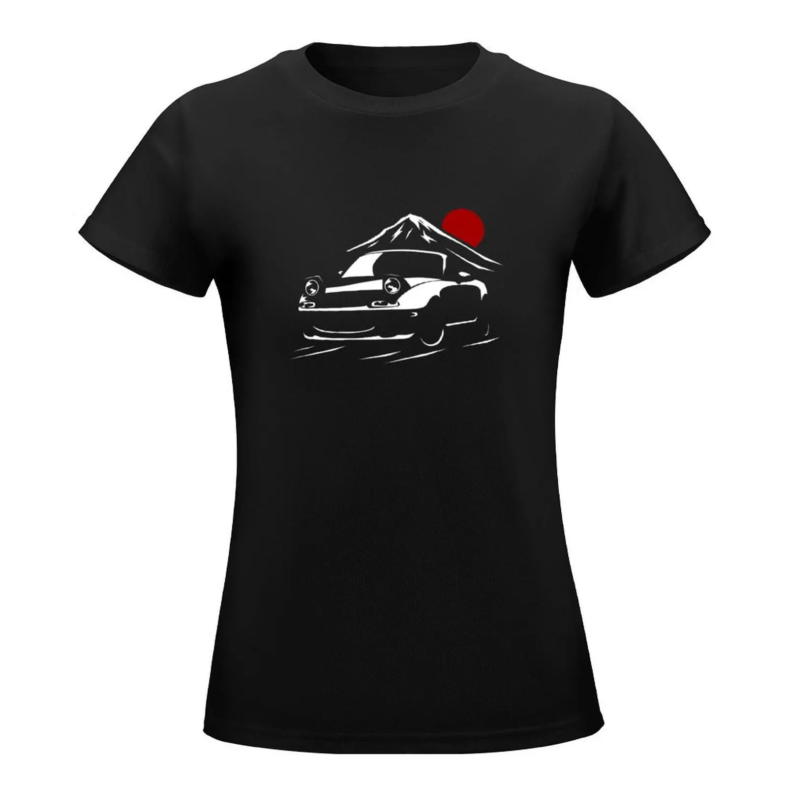 JDM Touge Roadster T-Shirt heavyweights new edition Women's tops