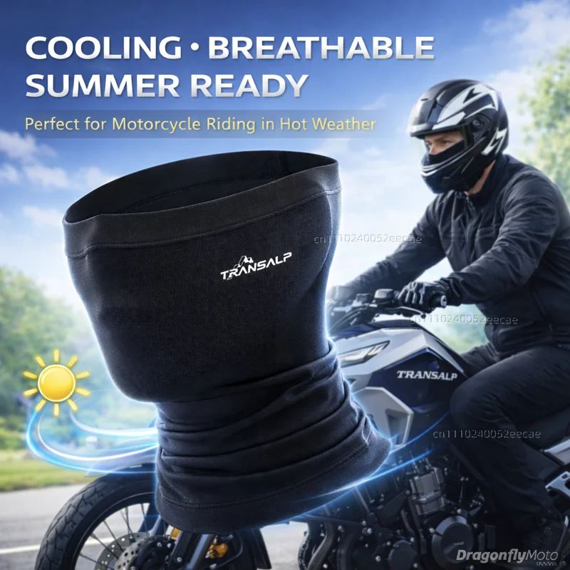 

For Honda XL 750 Transalp XL750 Motorcycle Windproof Summer Cycling Face Cover Neck Tube Breathable Custom Logo